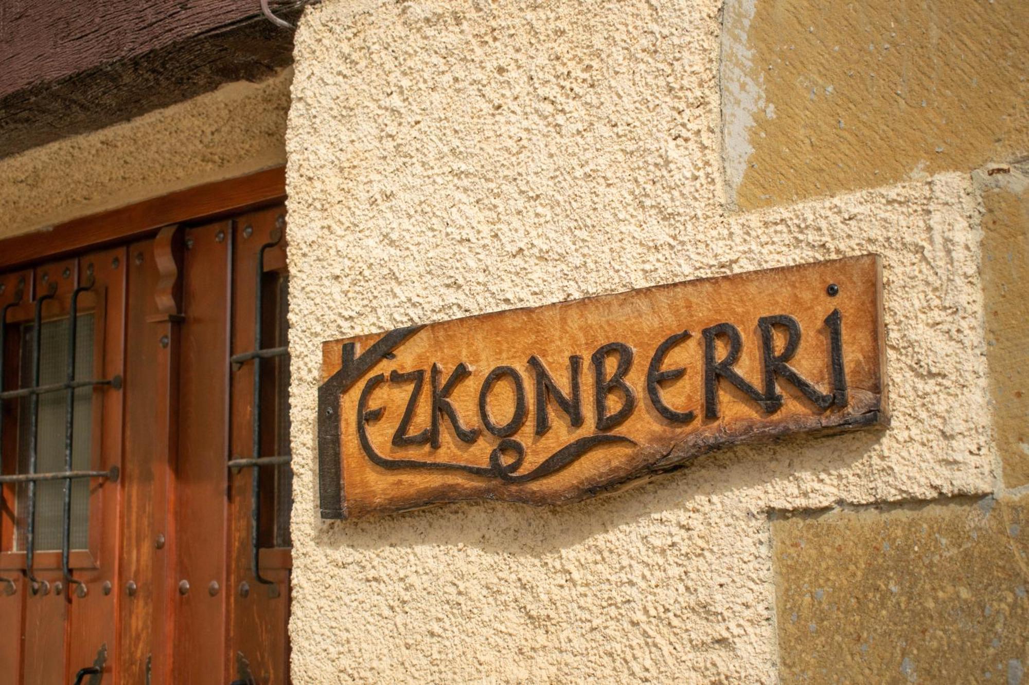 Casa Rural Ezkonberri Unzue Eksteriør bilde